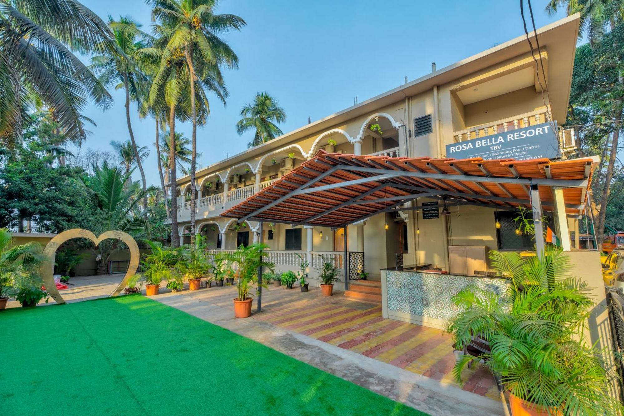 Rosa Bella Resort-Tbv Calangute Dış mekan fotoğraf