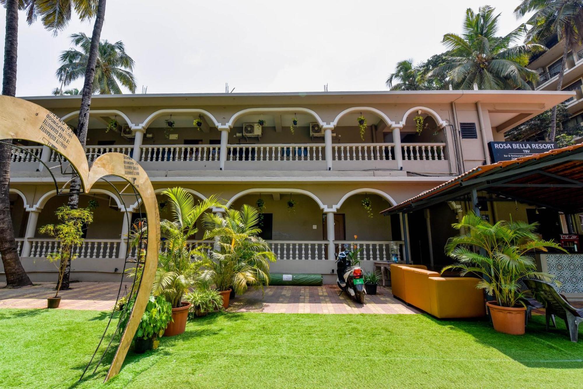 Rosa Bella Resort-Tbv Calangute Dış mekan fotoğraf